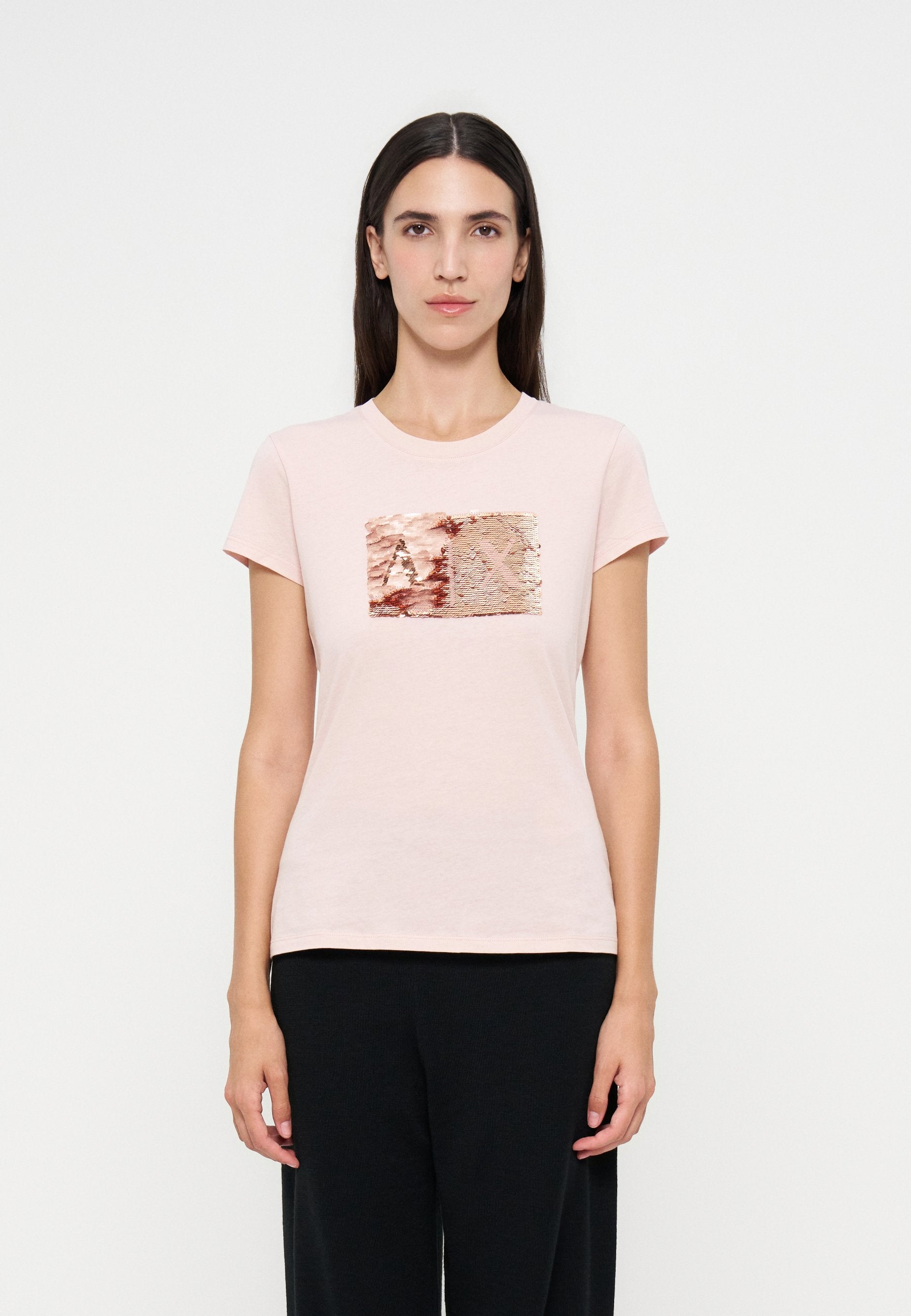 Armani Exchange T-Shirt print Media 1