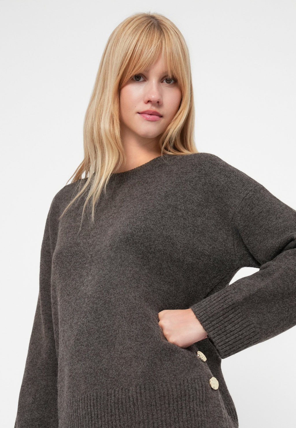 ONLY ONLRENE LIFE BUTTON O NECK