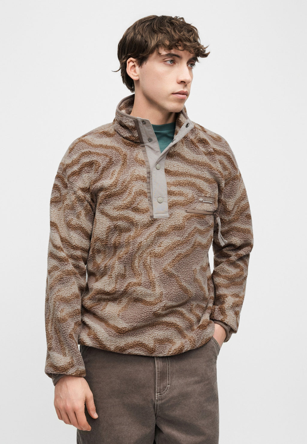 Columbia HELVETIA PRINTED HALF SNAP