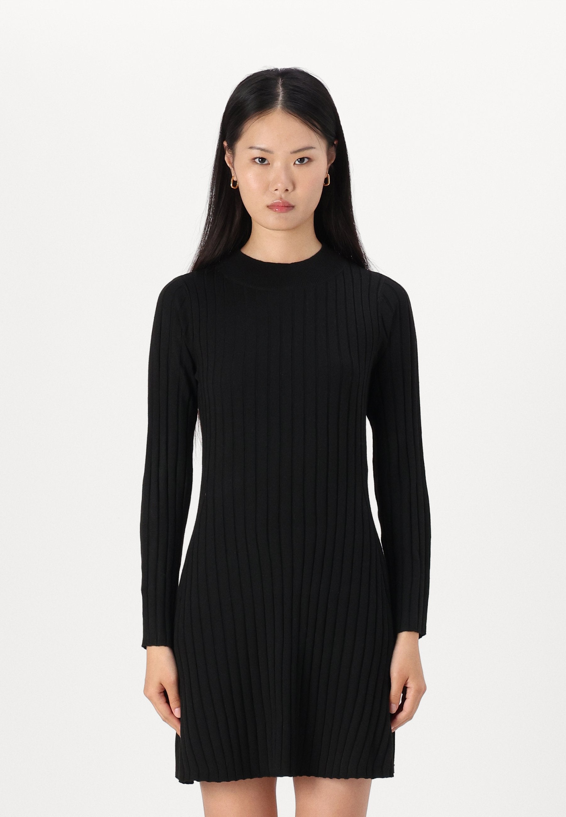 JDY JDYERIKA O NECK SKATER DRESS