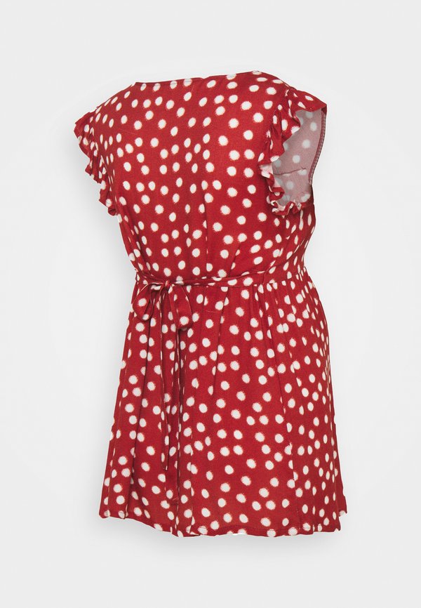 JoJo Maman Bébé SPOT FRILL SLEEVE BLOUSE