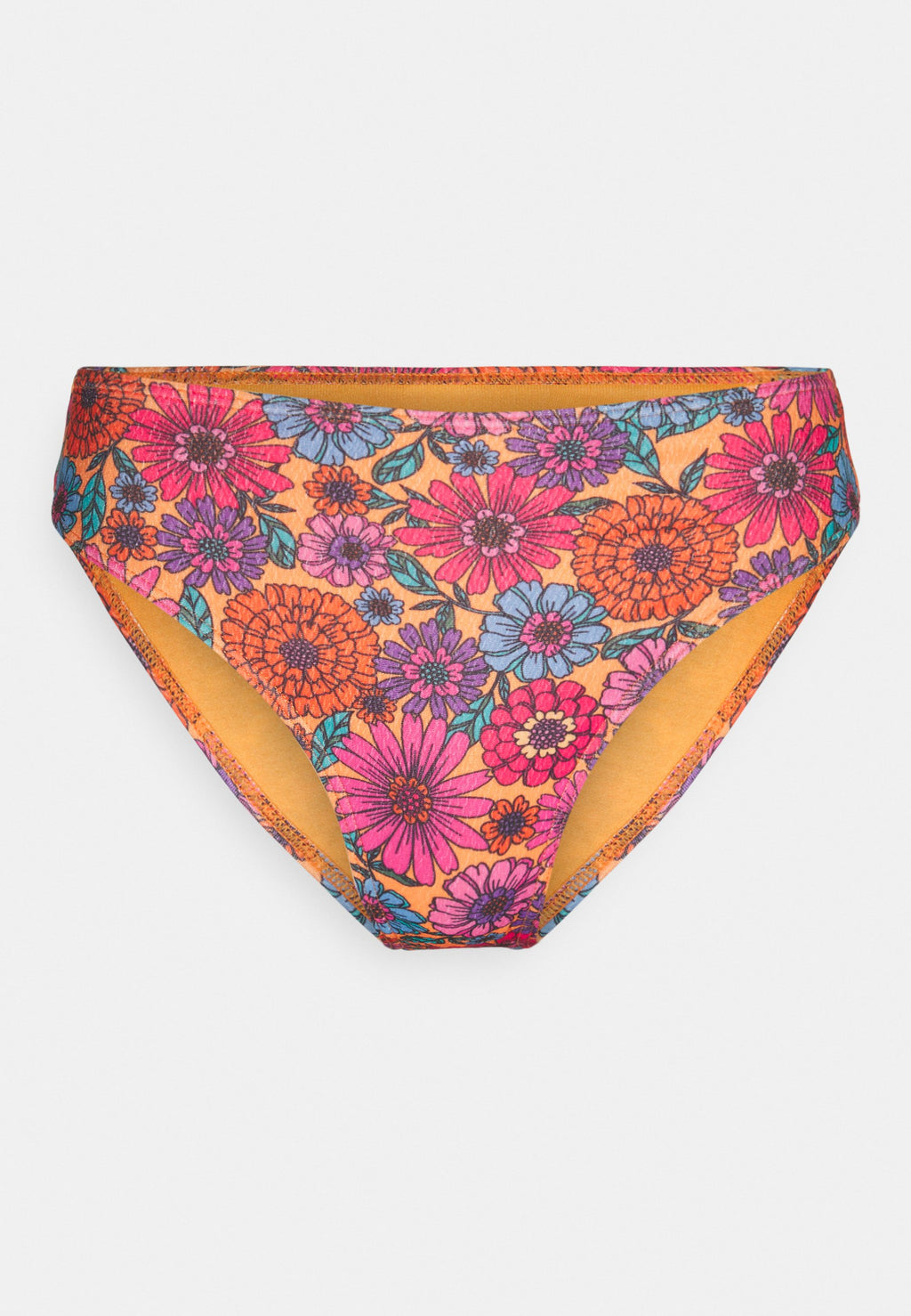 Wolf & Whistle FLORALS HIGH LEG HIGH WAIST BRIEF
