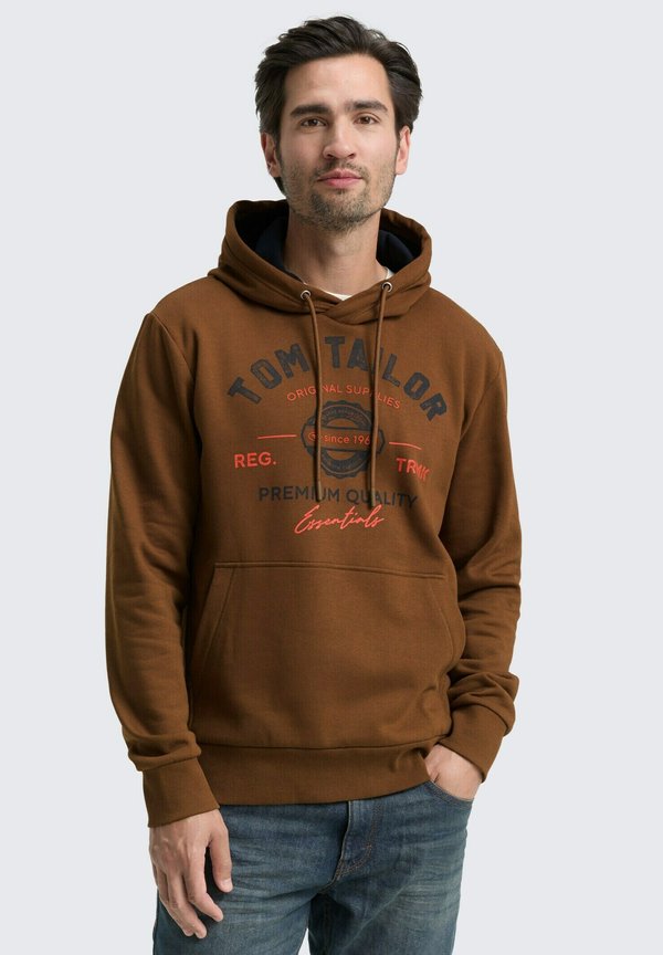 TOM TAILOR Hoodie - dark palm