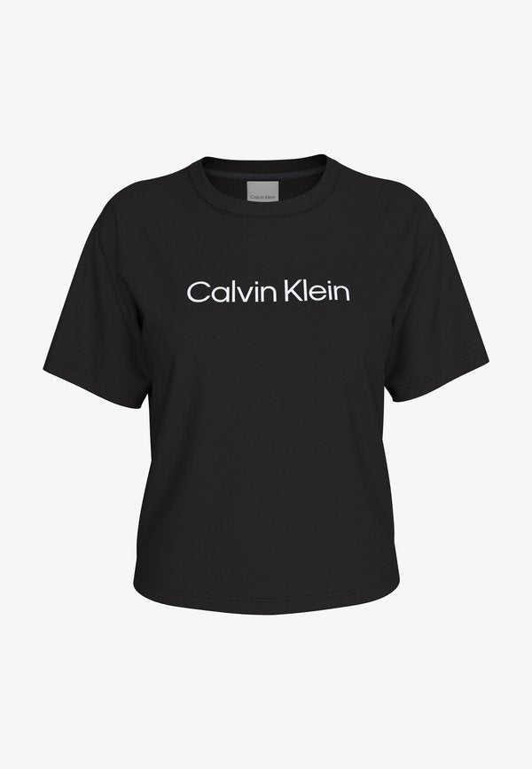 Calvin Klein COMMUTER REGULAR TEE - Print T-shirt - black