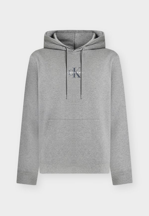 Calvin Klein Jeans HOODIE - Hoodie - Med grey