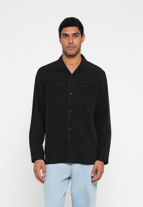 Calvin Klein GLOSSY CAMP COLLAR EASY SHIRT