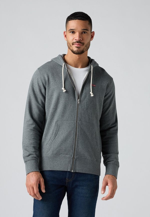 Levi's® THE ORIGINAL ZIP UP - Zip-up sweatshirt - charcoal heather