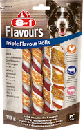 Hundeleckerli triple flavour Rolls 8in1