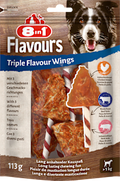 Hundeleckerli triple flavour Wings 8in1