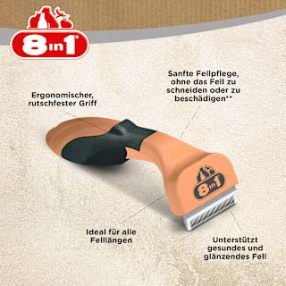 Katzen Unterfellbürste  8in1