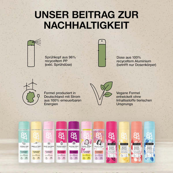 Deo Bodyspray Cherry Crush 8x4 women