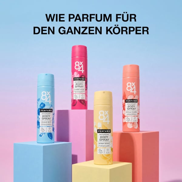 Deo Bodyspray Cherry Crush 8x4 women