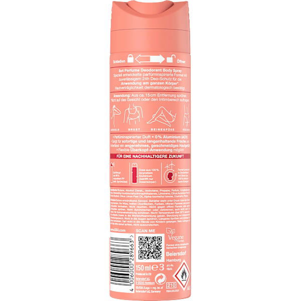 Deo Bodyspray Coral Charm 8x4 women