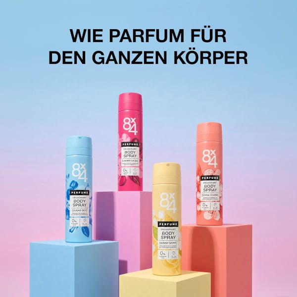 Deo Bodyspray Sunny Spirit 8x4 women