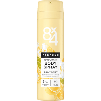 8x4 women Deodorant body spray Sunny Spirit, 150 ml