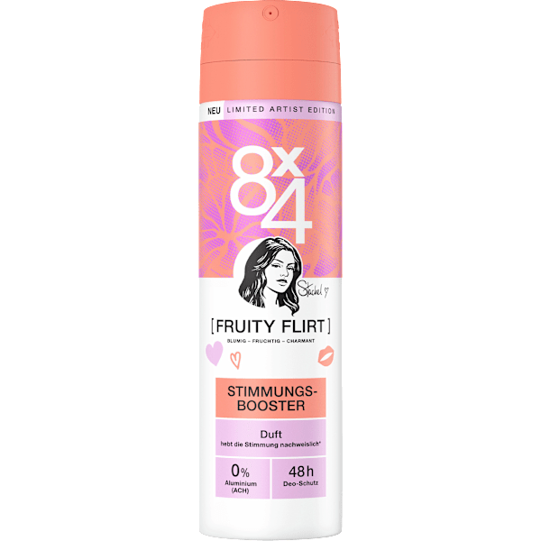 Deospray Fruity Flirt 8x4 women