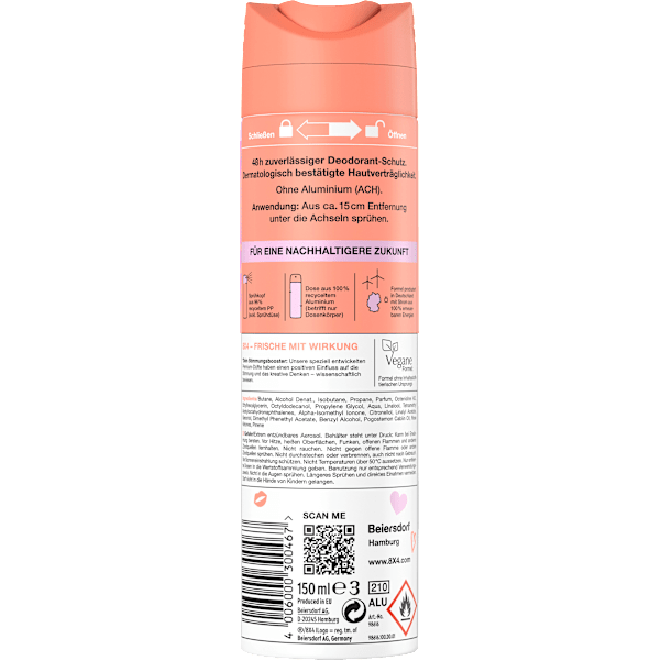 Deospray Fruity Flirt 8x4 women
