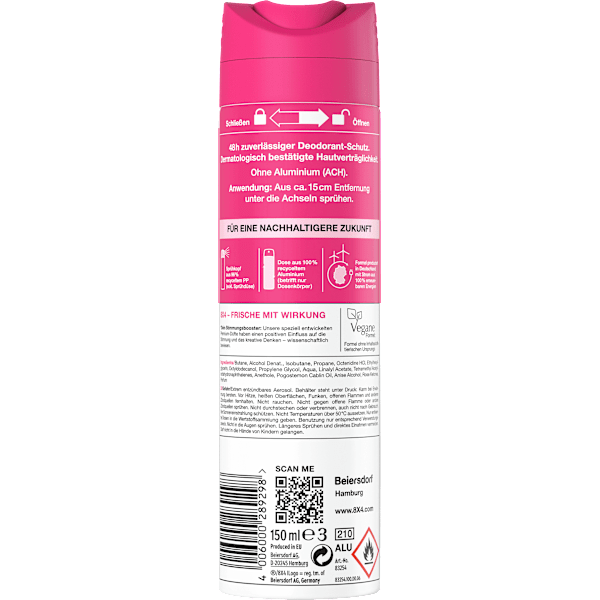Deospray No.15 Frozen Berry 8x4 women