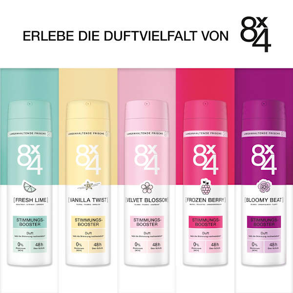 Deospray No.7 Fresh Lime 8x4 women