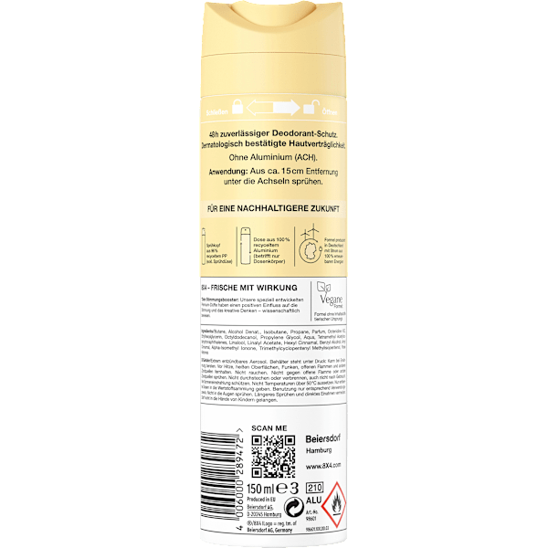 Deospray Vanilla Twist 8x4 women