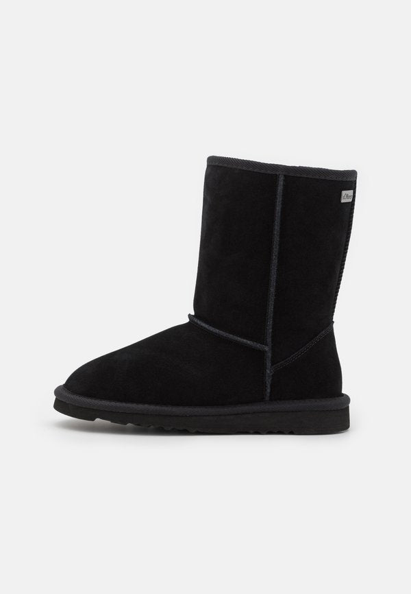 s.Oliver Classic ankle boots - black