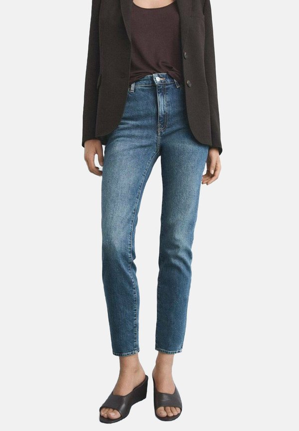Mango Slim fit jeans - dark blue