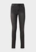 Vero Moda VMTANYA PIPING - Jeggings - dark grey denim