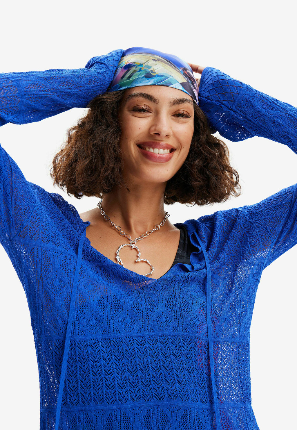 Desigual SHORT OPENWORK