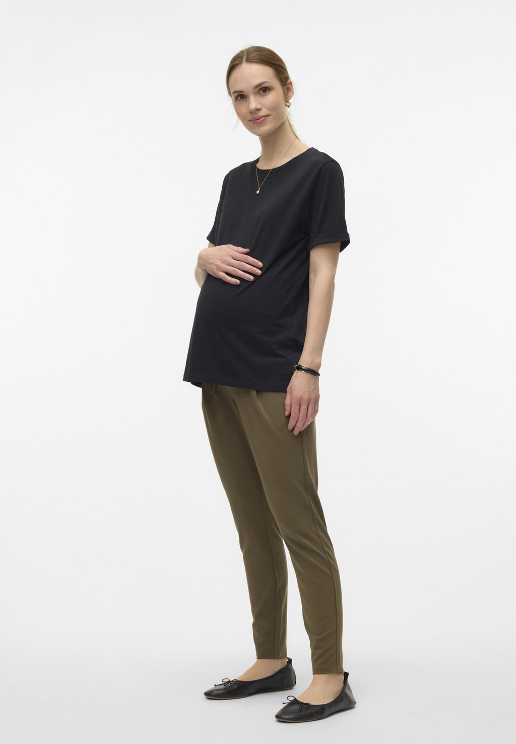 Vero Moda Maternity VMMEVA LOOSE STRING PANT