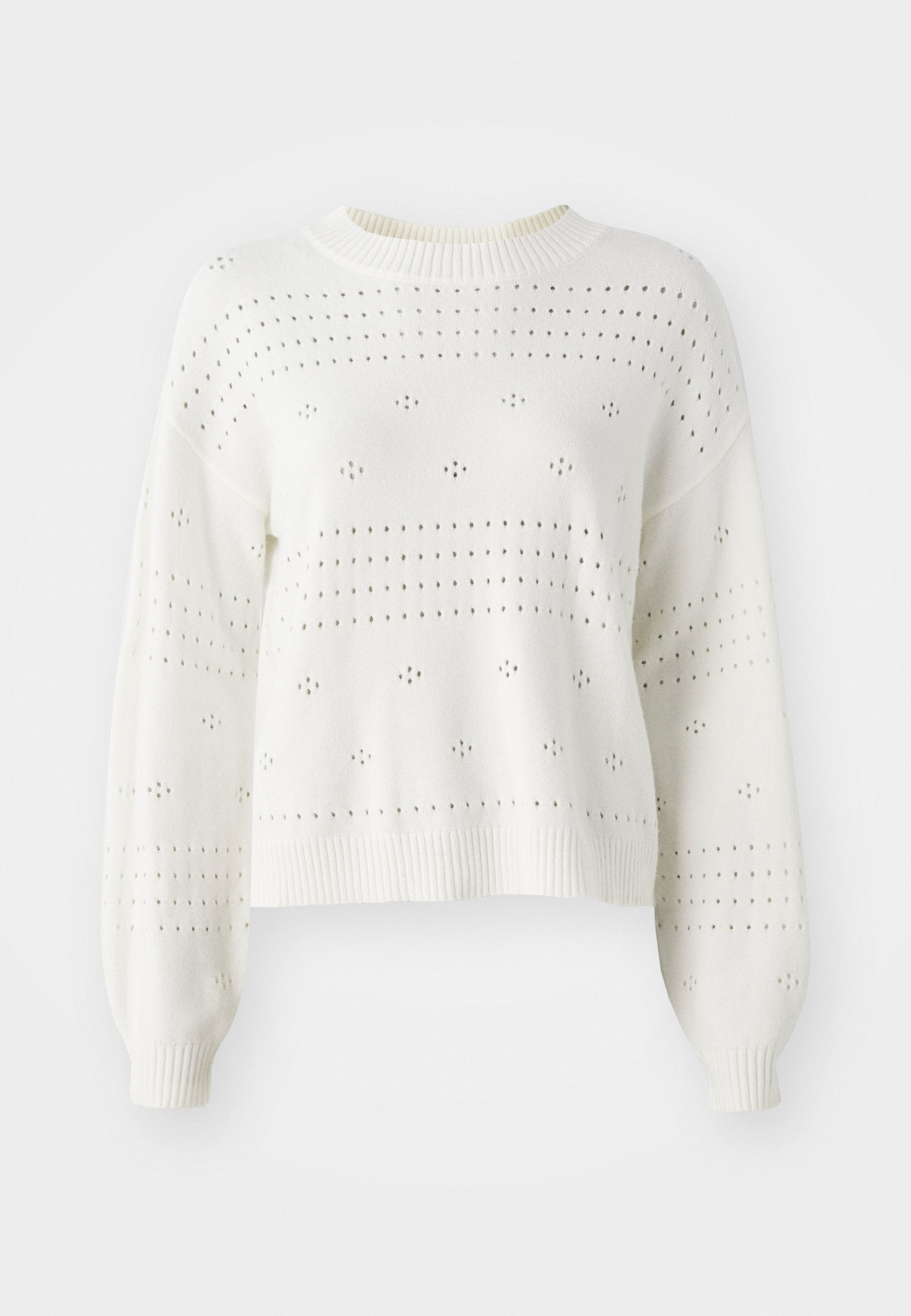 VILA VIRIL O-NECK POINTELLE