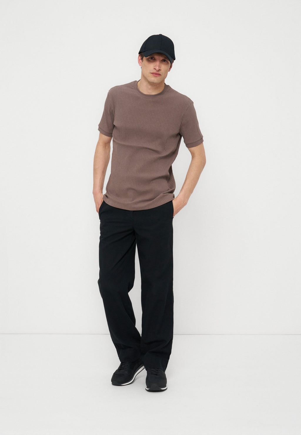 Pier One RIBBED T-SHIRT