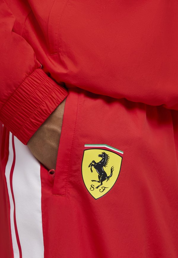 Puma SF REPLICA DRIVERS AUTHENTIC TRACK PANTS - Tracksuit bottoms - red
