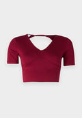 WAL G. CRISSY BACKLESS SHORT SLEEVE