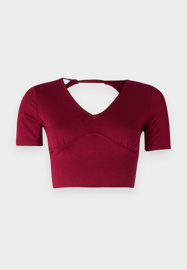 WAL G. CRISSY BACKLESS SHORT SLEEVE