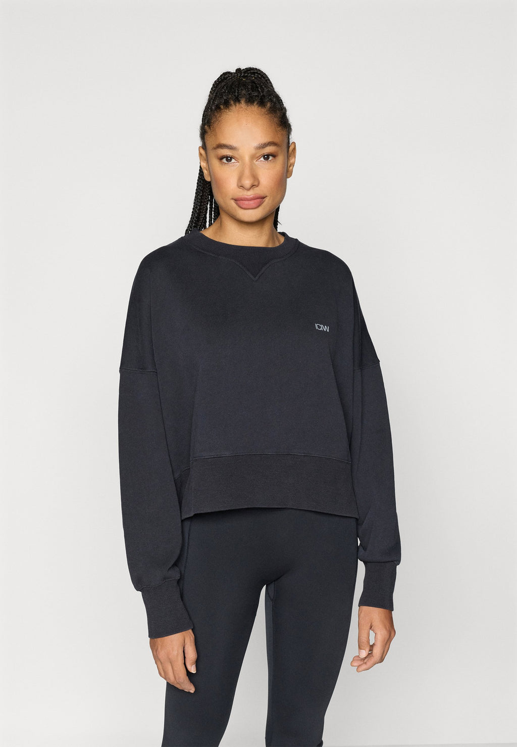 ICANIWILL ESSENCE OVERSIZED CREW PRINT