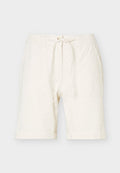 TOM TAILOR BERMUDA STRIPED - Shorts - delicate champagne