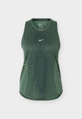 Nike Performance SWIFT TANK - Top - black/light green spark