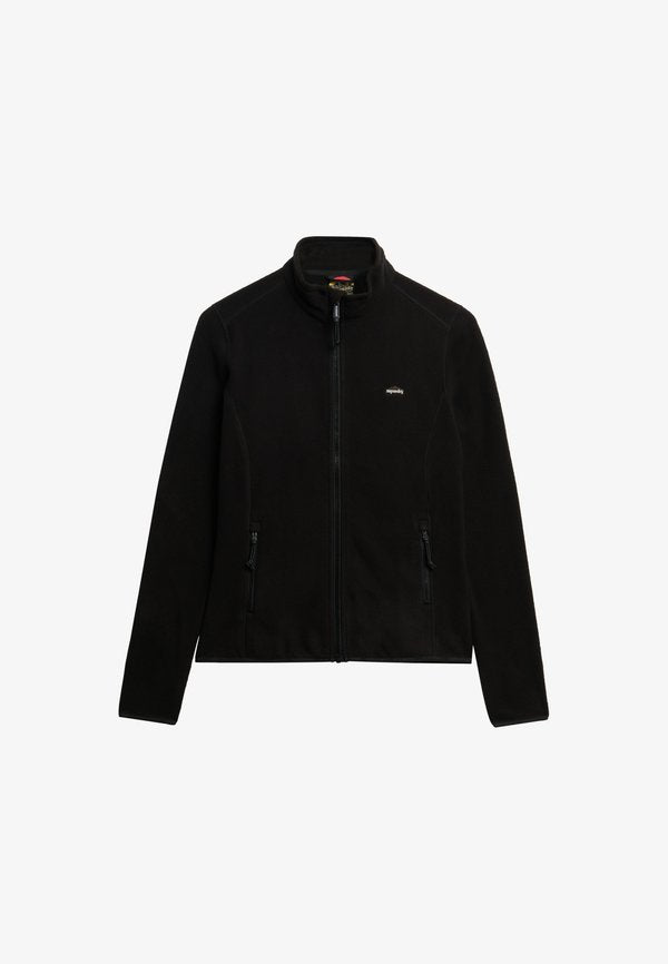 Superdry & Co POLAR FULL ZIP - Fleece jacket - black