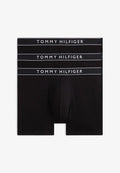 Tommy Hilfiger 3-PACK ESSENTIAL LOGO BOXER BRIEFS - Boxer briefs - black