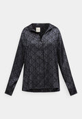 Calvin Klein Underwear RELAXED PRINT - Pyjama top - black