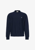 Calvin Klein Jeans PRMM TRRY MNGRM CN S - Sweatshirt - dark sapphire