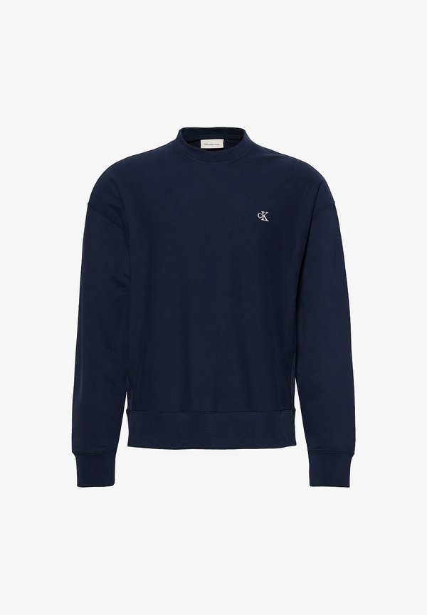 Calvin Klein Jeans PRMM TRRY MNGRM CN S - Sweatshirt - dark sapphire