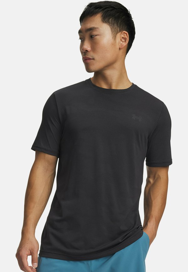 Under Armour VANISH ELITE SEAMLESS CAMO - Sports T-shirt - ultimate black