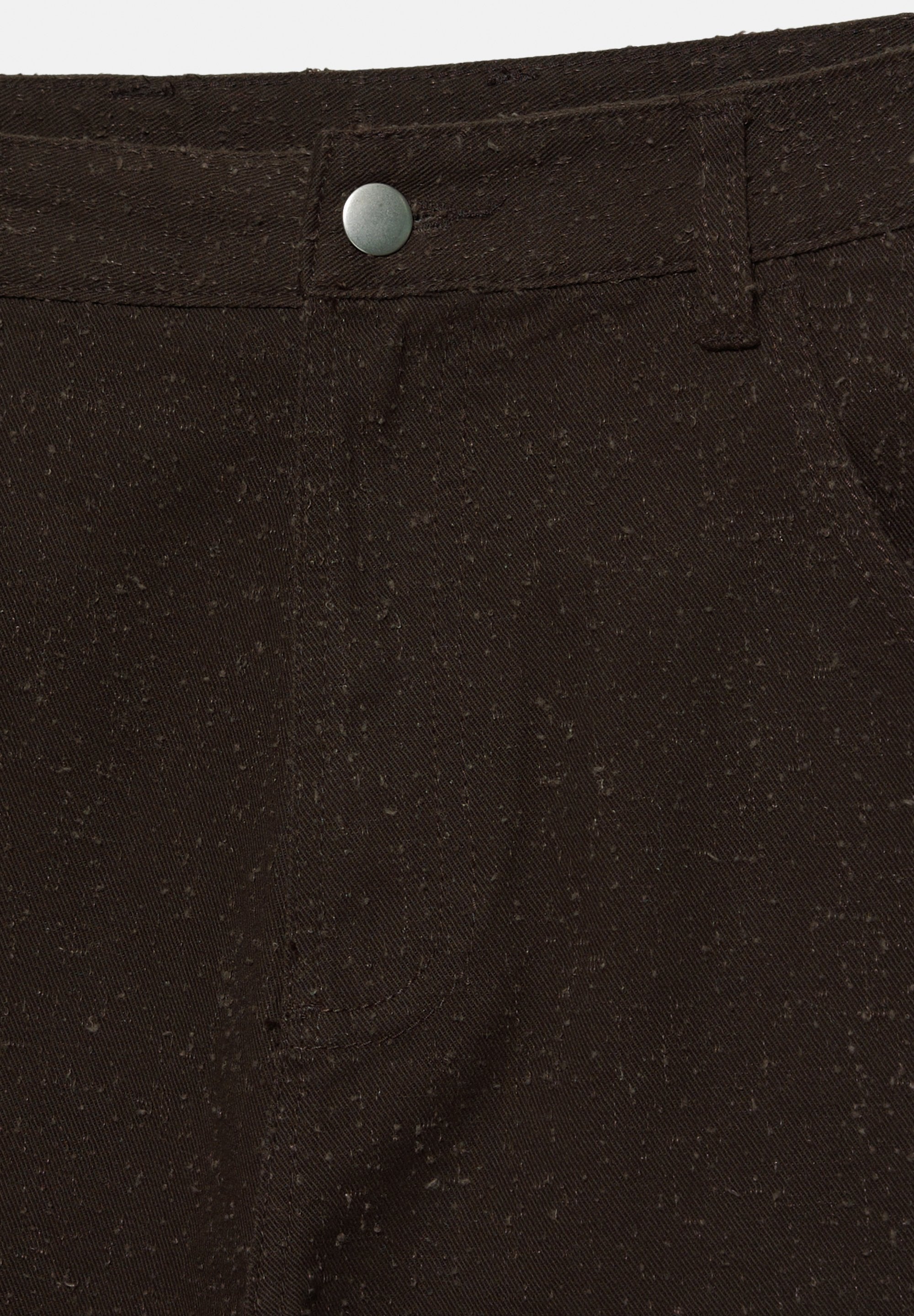 PULL&BEAR TEXTURED STRAIGHT-LEG