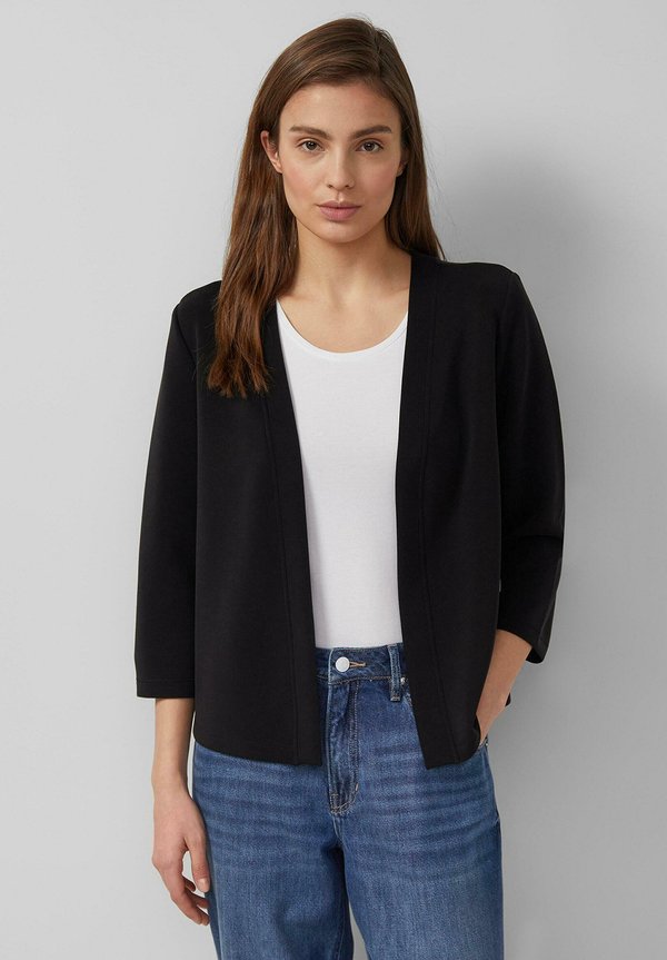 s.Oliver Summer jacket - schwarz