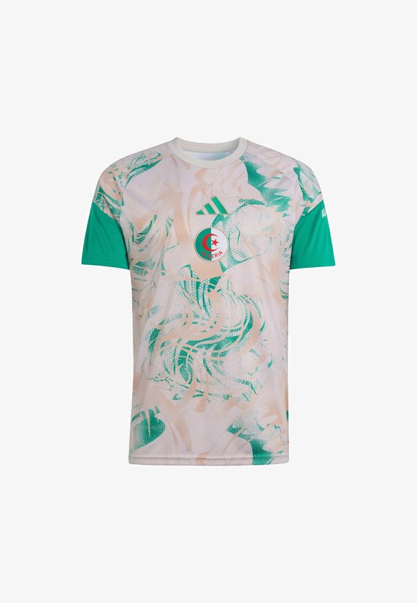 adidas Performance ALGERIA 26 AWAY PRE-MATCH JERSEY - National team wear - magic beige