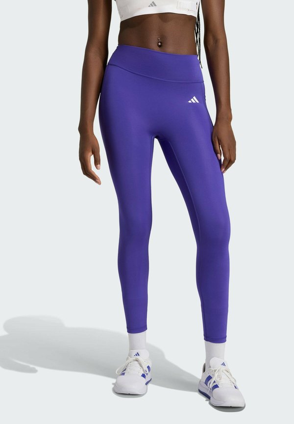 adidas Performance OPTIMÉ ESSENTIALS WORKOUT 7/8 LEGGINGS - Leggings - pure purple
