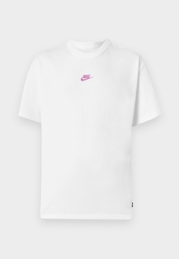 Nike Sportswear M NSW TEE LSE PREM ESS SUST - Basic T-shirt - white/magenta