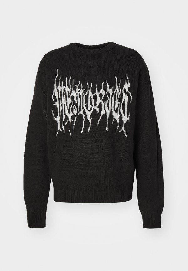 Jack & Jones JORMEMORS CREW NECK UNISEX - Jumper - black