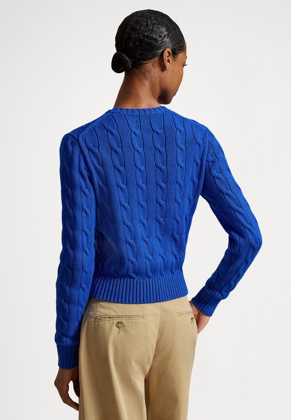 Polo Ralph Lauren FLAG SHRUNKEN CABLE COTTON SWEATER